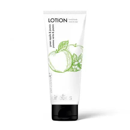 kinetics lozione mani e corpo green apple e jasmin 75 ml