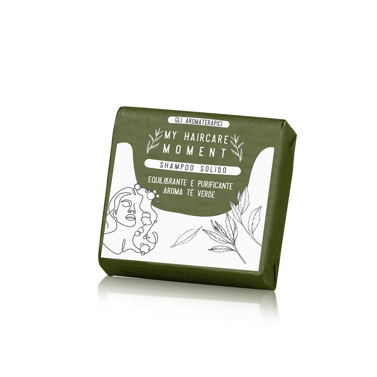 labor shampoo solido aroma tè verde 60 g
