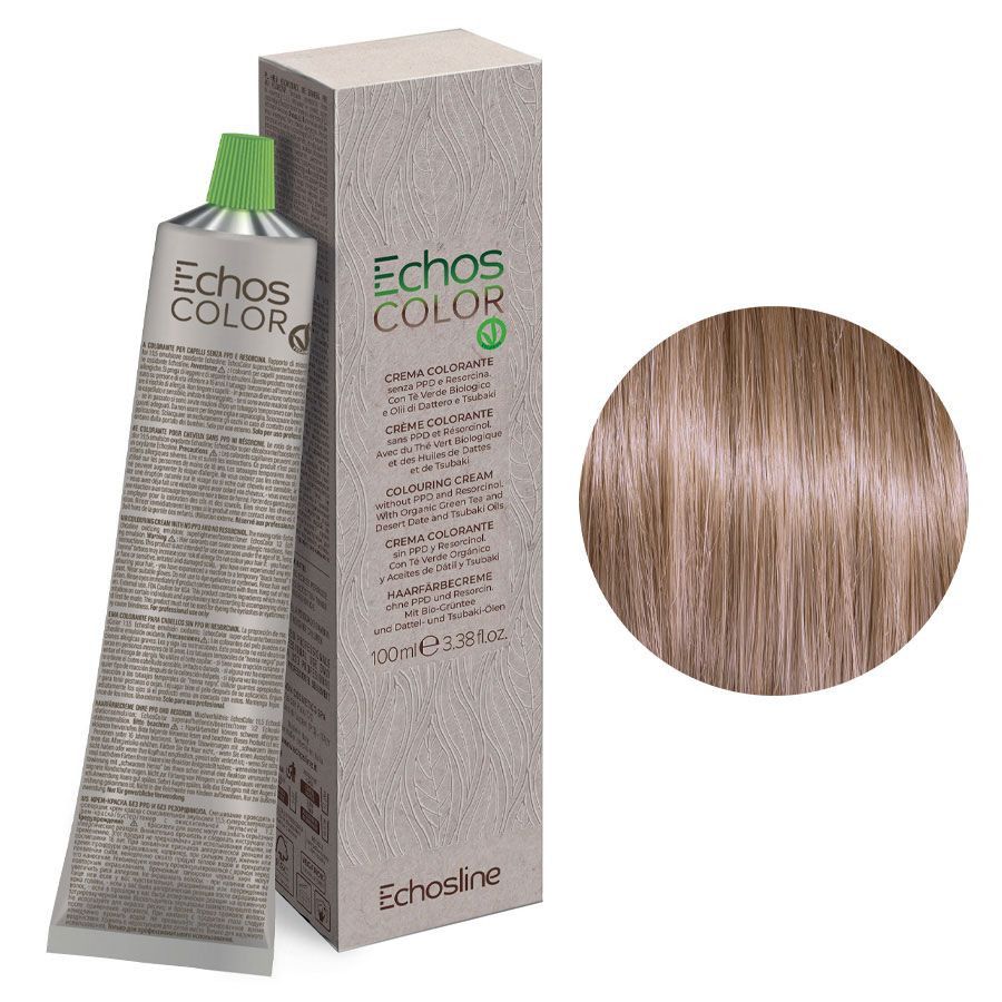echosline color crema colorante n 9.32 nude biondo chiarissimo tortora 100 ml