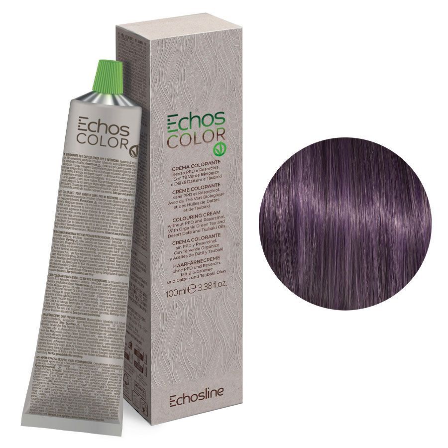 echosline color crema colorante n 5.27 castano chiaro marrone viola 100 ml