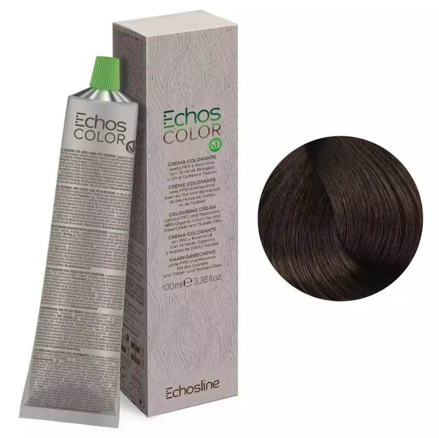 echosline color crema colorante n 5.72 castano chiaro marrone caldo 100 ml