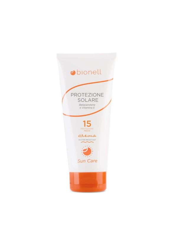 bionell crema viso protezione solare 15 200 ml