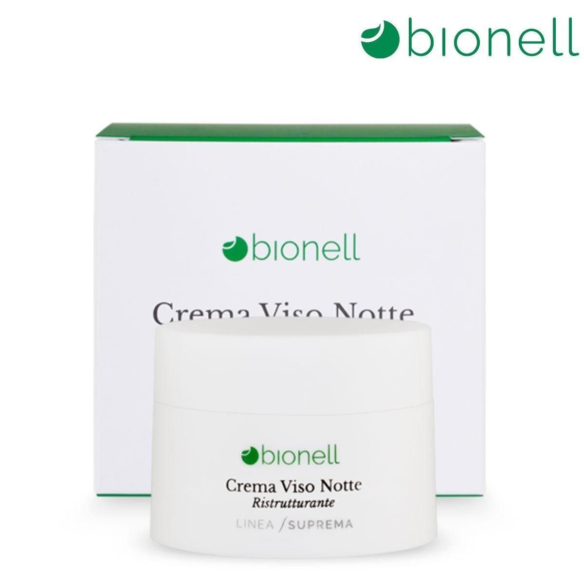 bionell crema suprema viso notte ristrutturante 50 ml