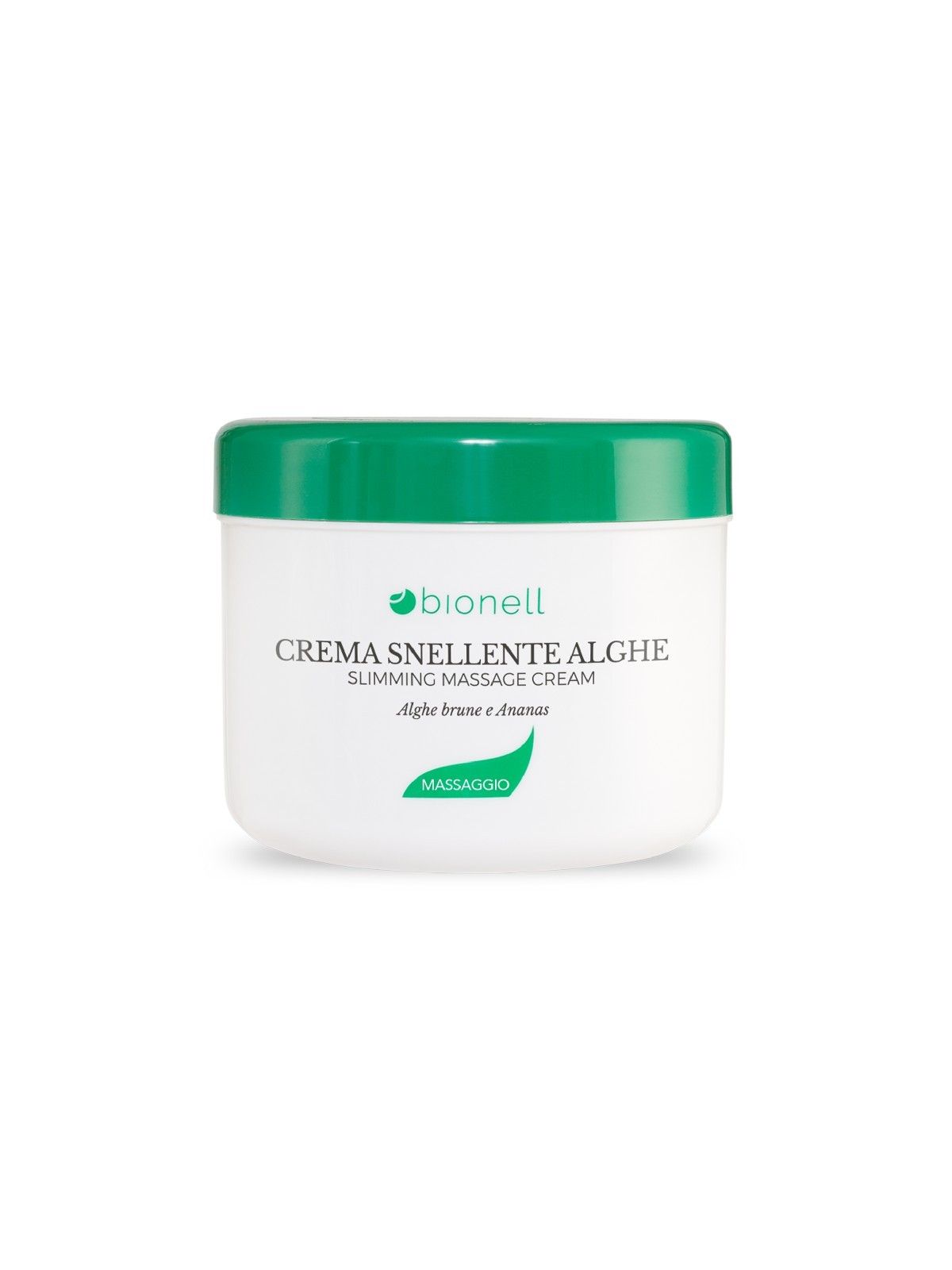 bionell crema massaggio snellente alghe 500 ml