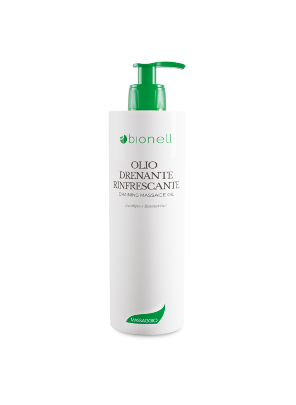 bionell olio massaggio drenante rinfrescante 500 ml