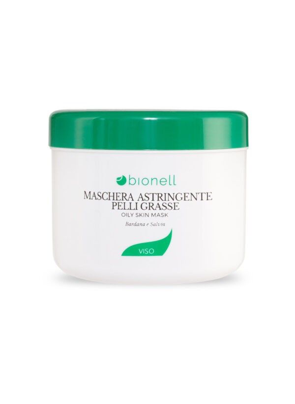 bionell maschera viso astringente pelle grassa 500 ml
