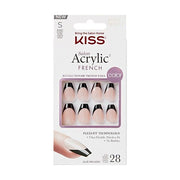kiss acrylic french color