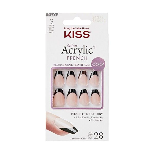 kiss acrylic french color
