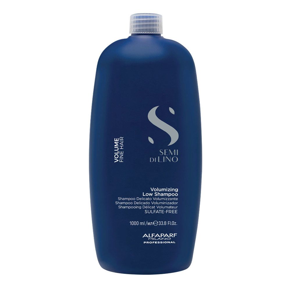 Alfaparf Milano - Semi Di Lino Volumizing Low Shampoo 1000 ml - Shampoo delicato volumizzante