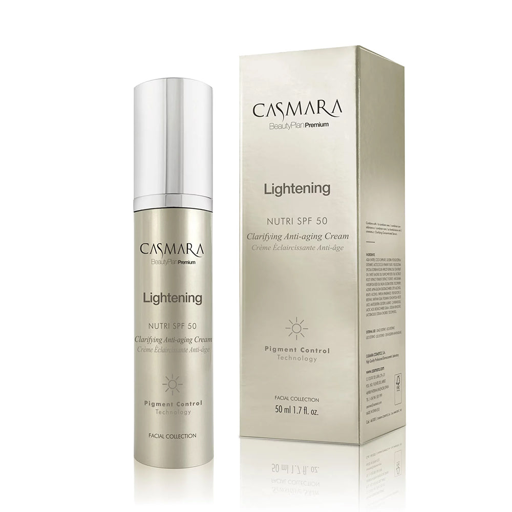 Casmara Lightening Clarifying Cream SPF50 50 mL - crema schiarente illuminante