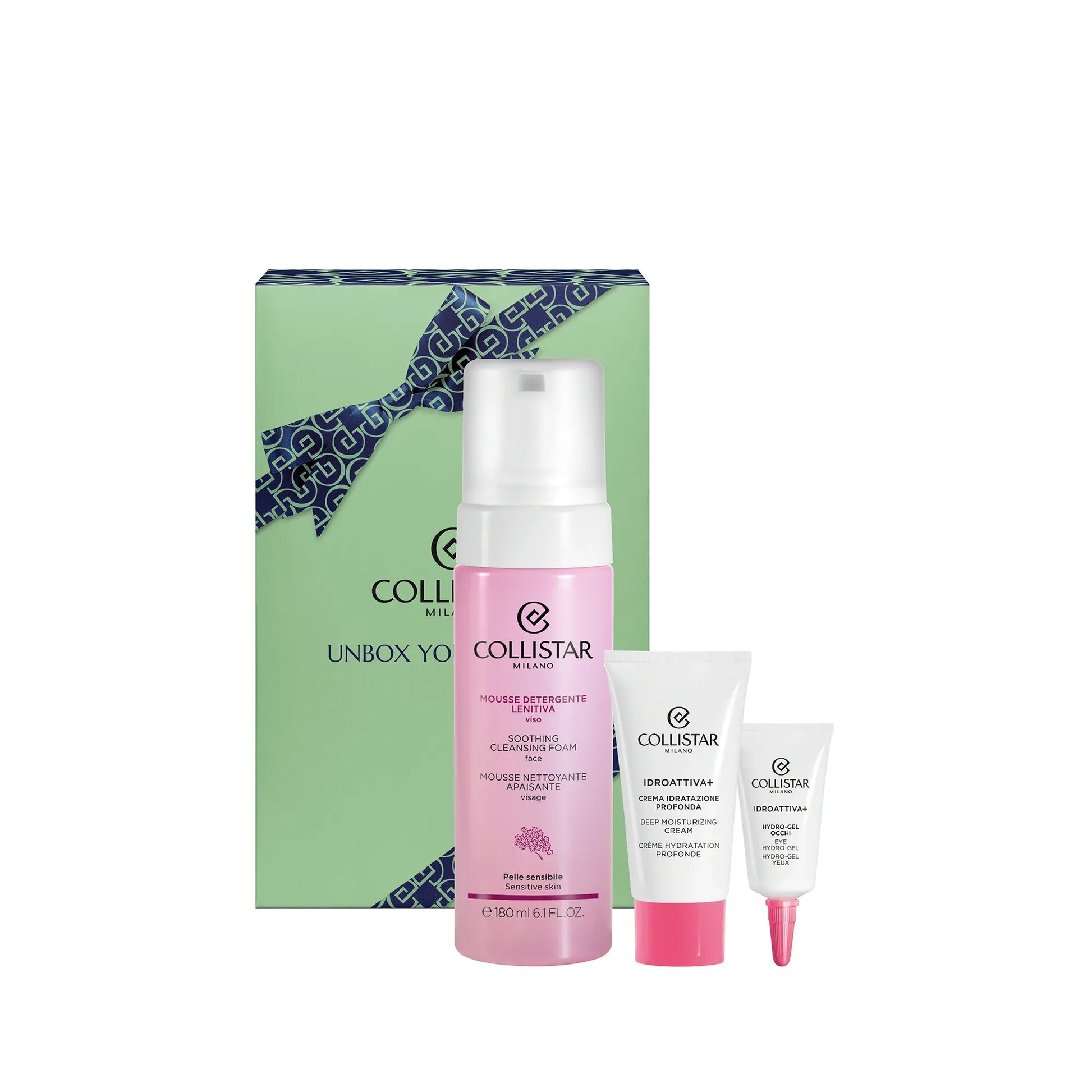 Collistar - Cofanetto Mousse Detergente Lenitiva Viso 180 mL