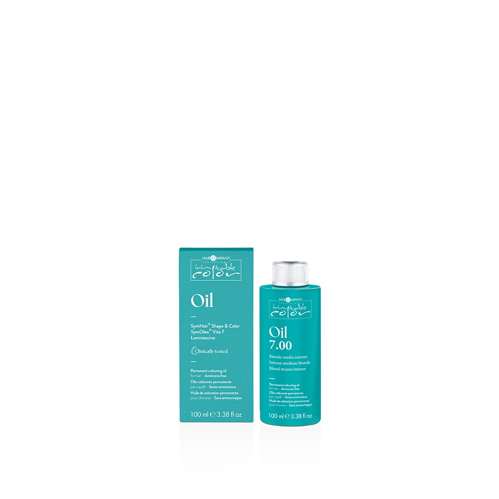 Hair Company - Inimitable Color - Colore a Olio - N. 6.12 Biondo Scuro Ematite Light - 100 ML
