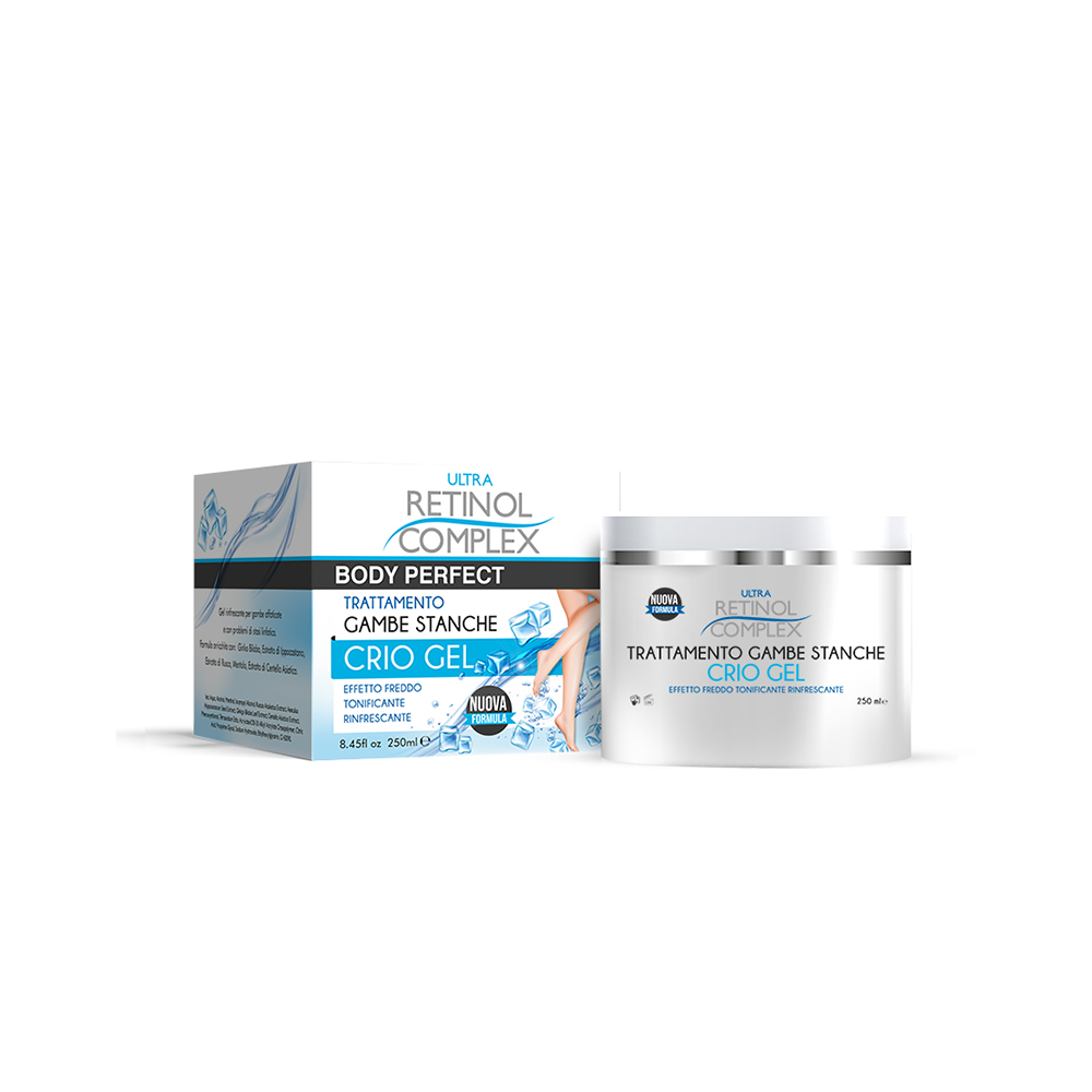 Retinol Complex - Trattamento Gambe Stanche - Crio Gel 250 mL