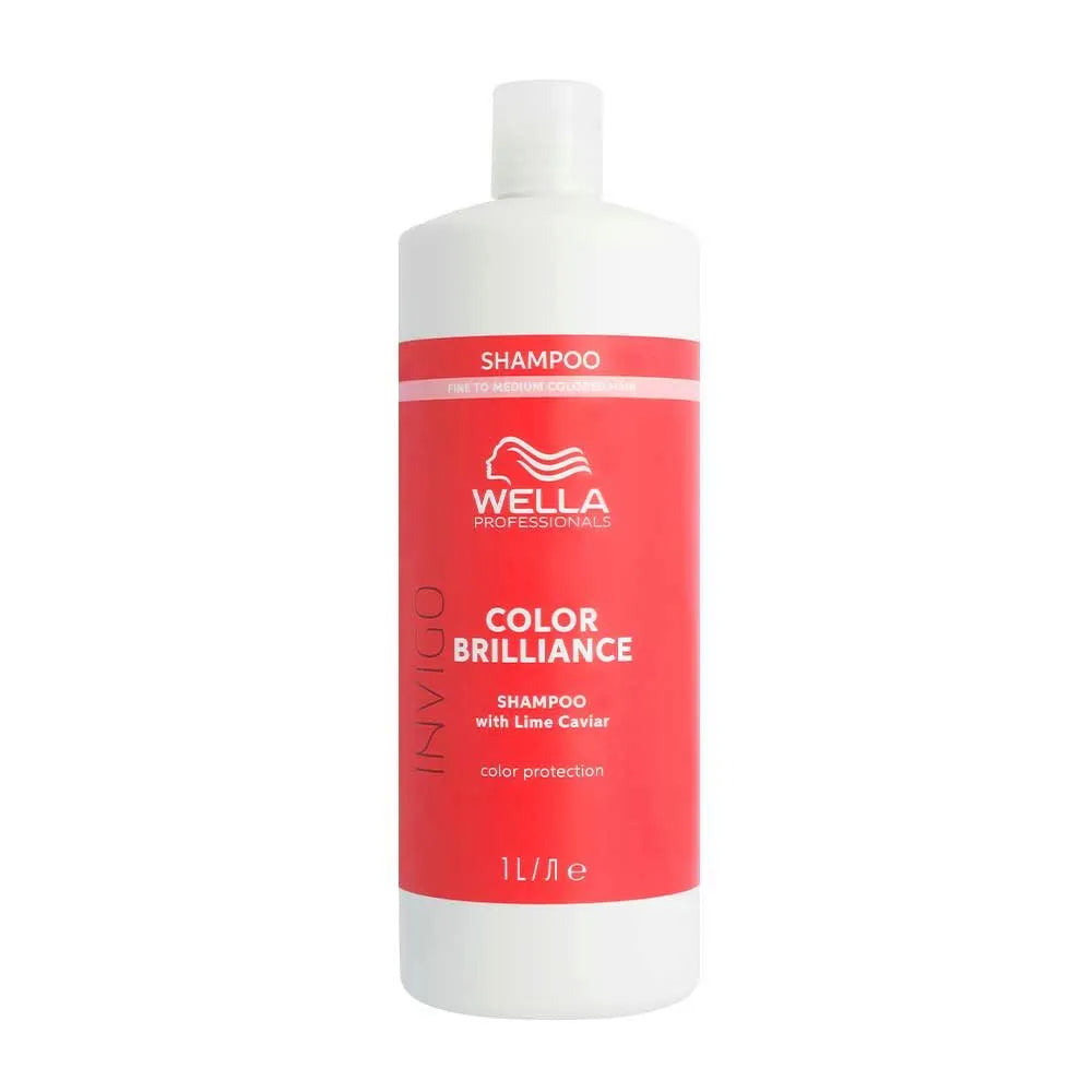 Wella Professionals - Color Brilliance - Fine Color Protection Shampoo 1000 mL - Capelli Fini