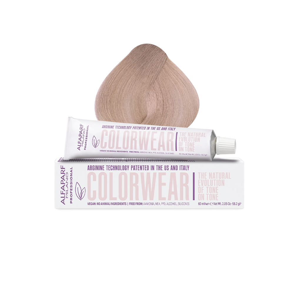 Alfaparf Milano - Color Wear - 9.02 Biondo Chiarissimo Leggermente Irisé Senza Ammoniaca 60 mL