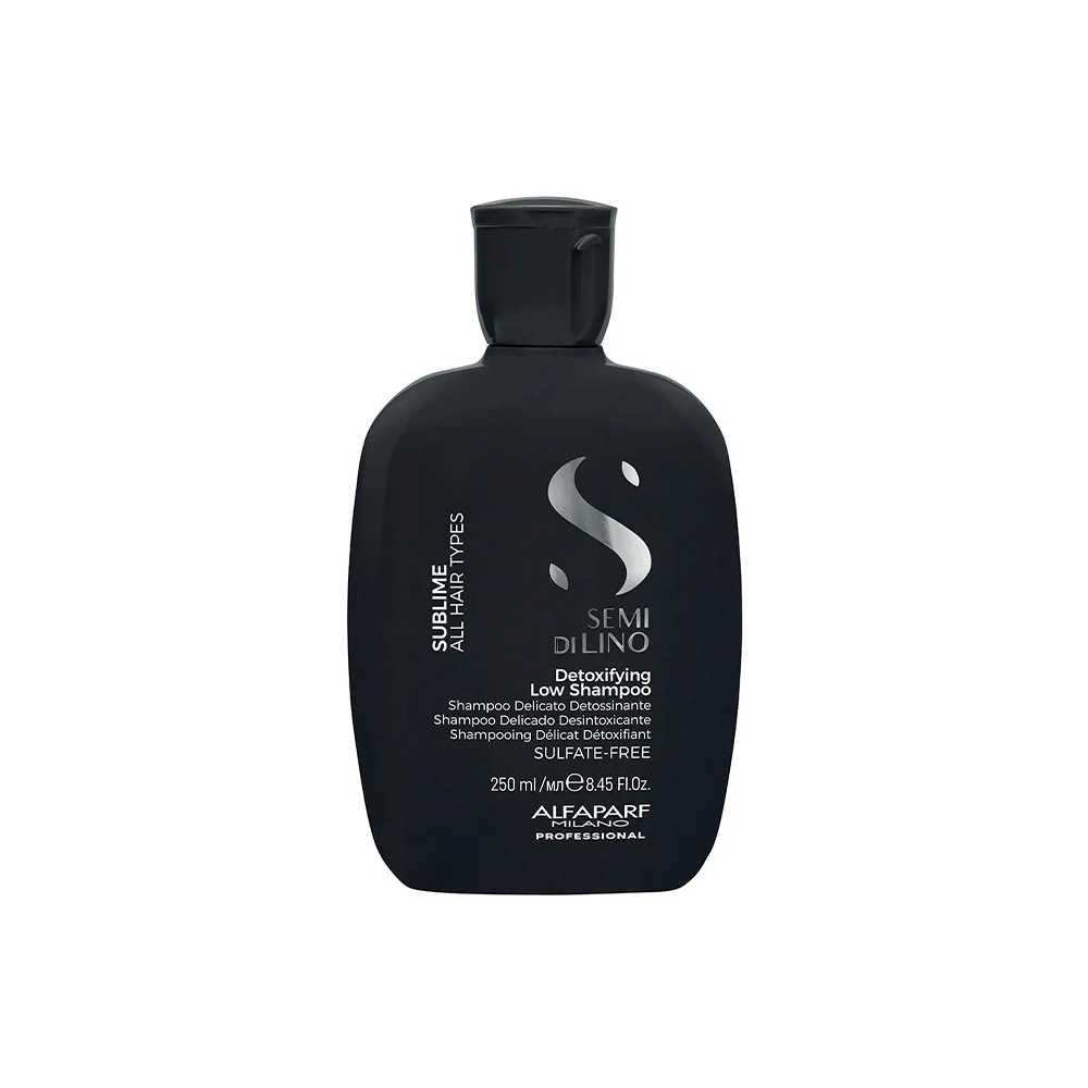 Alfaparf Milano Semi di Lino Sublime Detox Shampoo 250 mL - shampoo anti-impurità