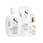 Alfaparf Milano - Semi di Lino Diamond Illuminating - Shampoo 250 mL + Conditioner 200 mL + Fluido All in 1 Multifunzione 125 mL