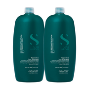 Alfaparf Milano - Semi Di Lino Reconstruction Shampoo Ristrutturante 1000 mL ×2