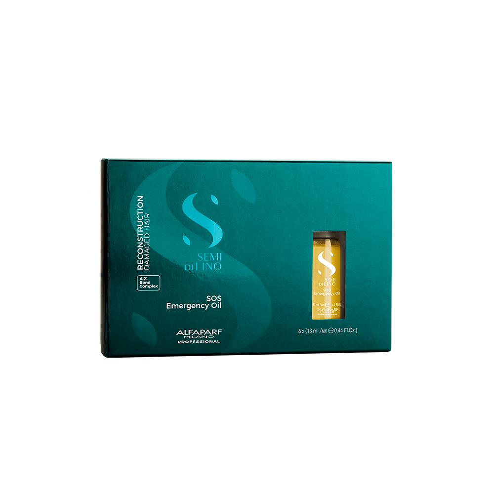 Alfaparf Milano - Semi di Lino - Reconstruction SOS Emergency Oil 6x13 mL