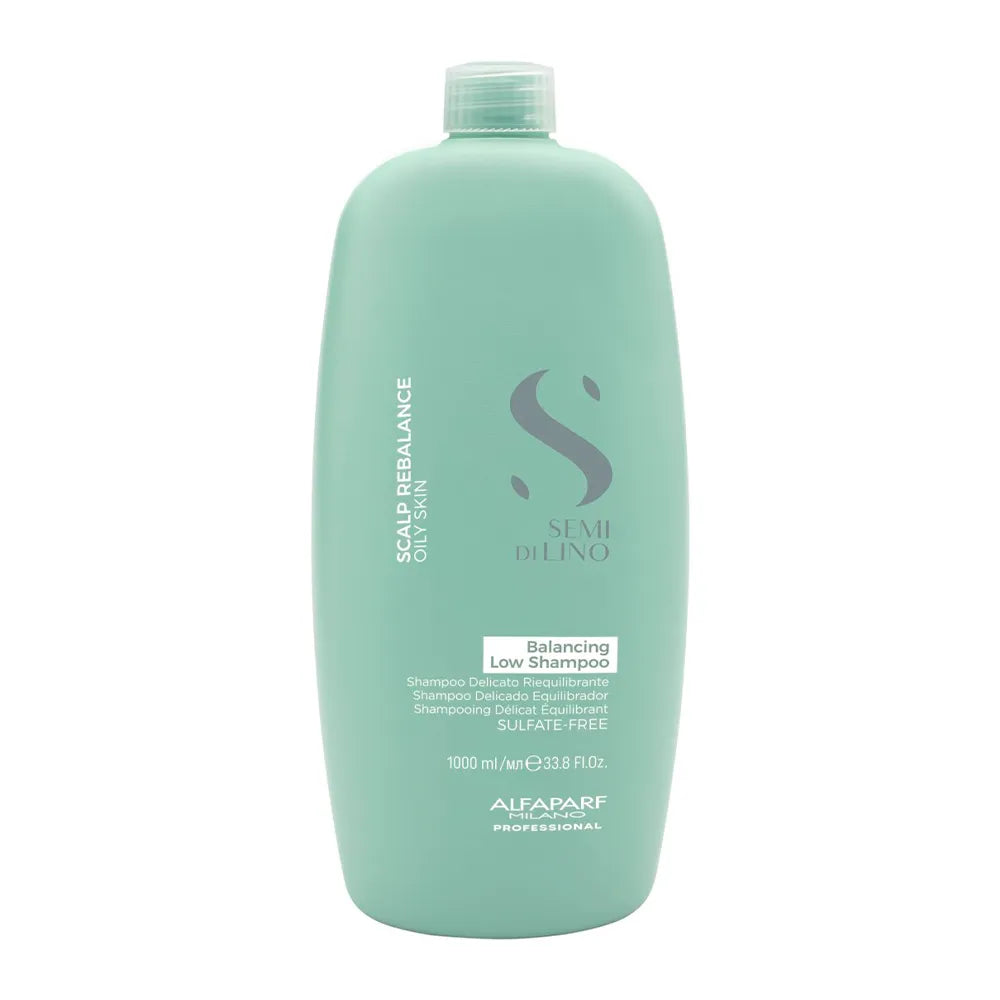 Alfaparf Milano - Semi di Lino - Scalp Rebalance - Balancing Low Shampoo delicato riequilibrante 1000 mL