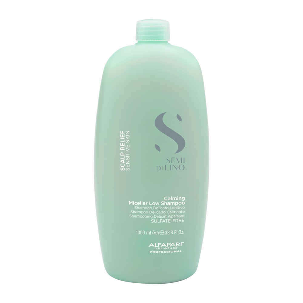 Alfaparf Milano - Semi di Lino - Scalp Relief - Calming Micellar Low Shampoo delicato lenitivo 1000 mL