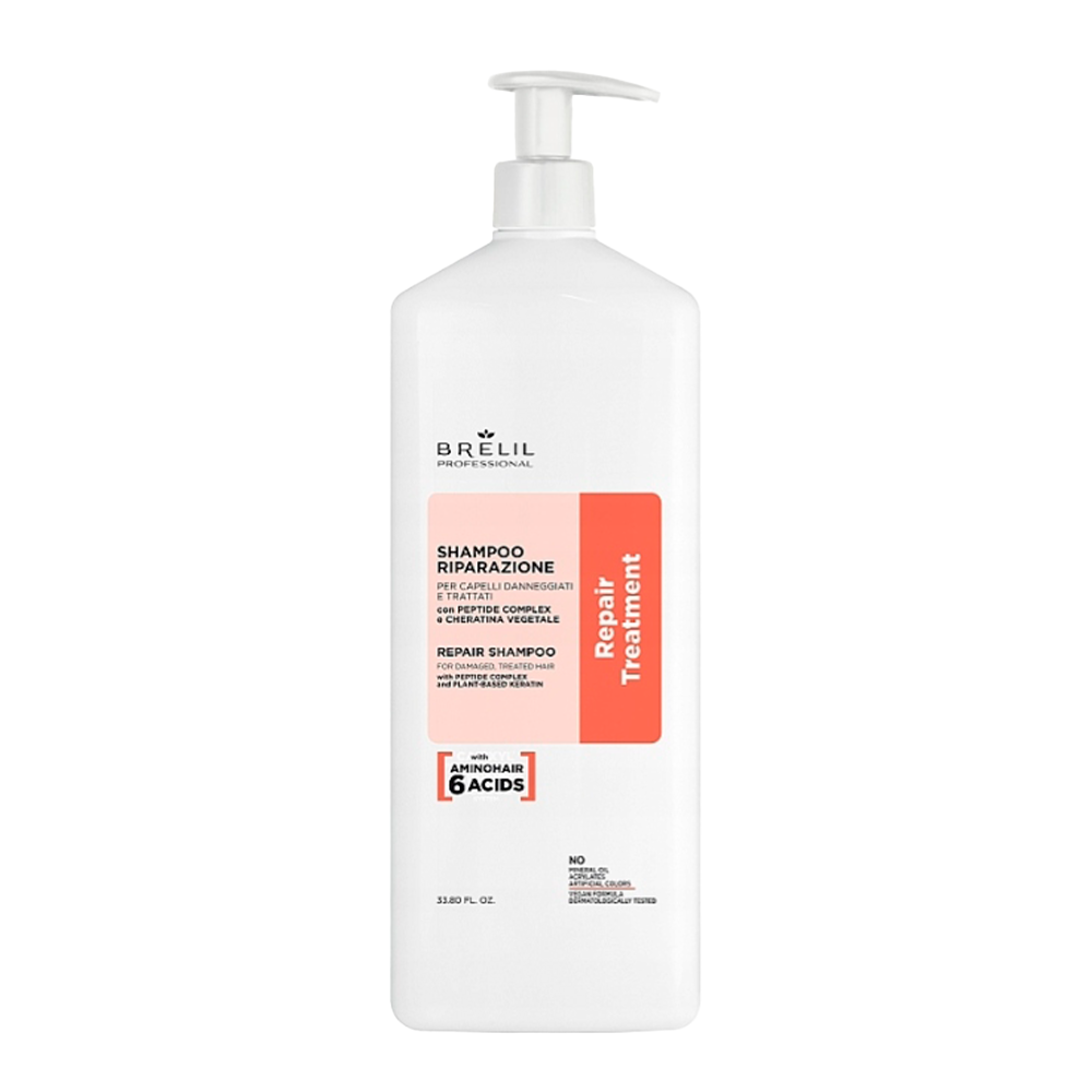 Brelil - Repair Treatment - Shampoo Riparazione capelli danneggiati trattati 1000 mL
