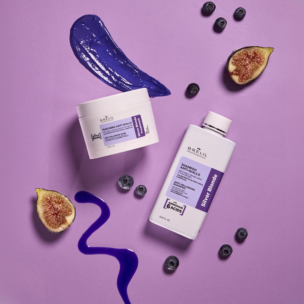 Brelil Silver Blonde Treatment Shampoo 250 mL- shampoo antigiallo