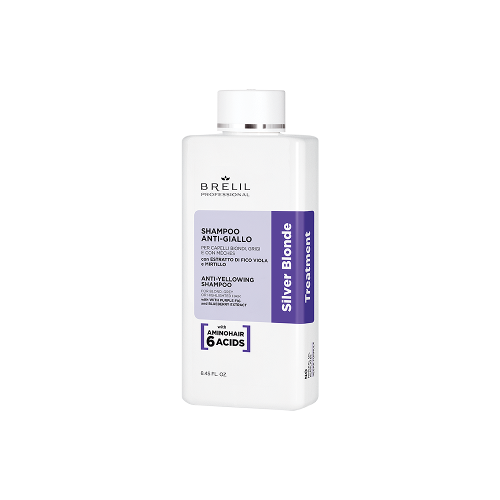 Brelil - Silver Blonde Treatment - Shampoo antigiallo 250 mL