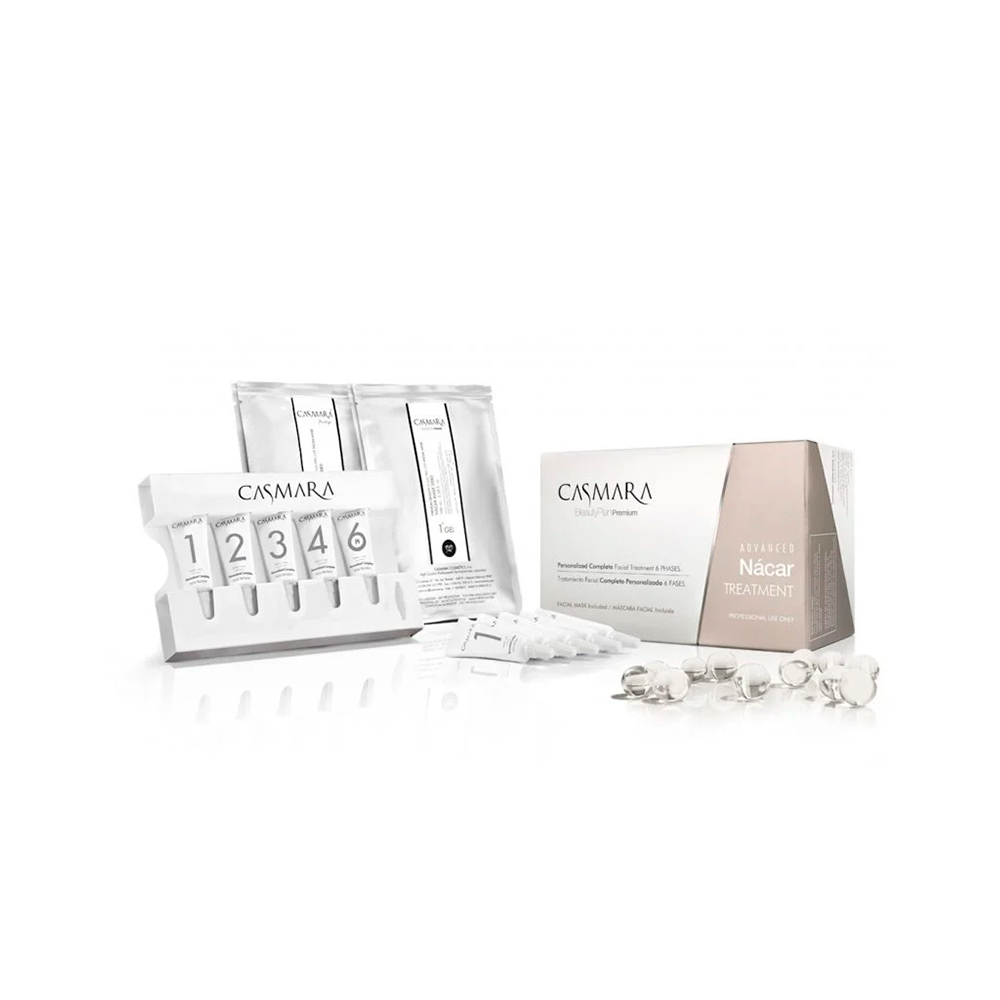 Casmara - Advanced Nacar Treatment 6 fasi - trattamento viso schiarente antietà
