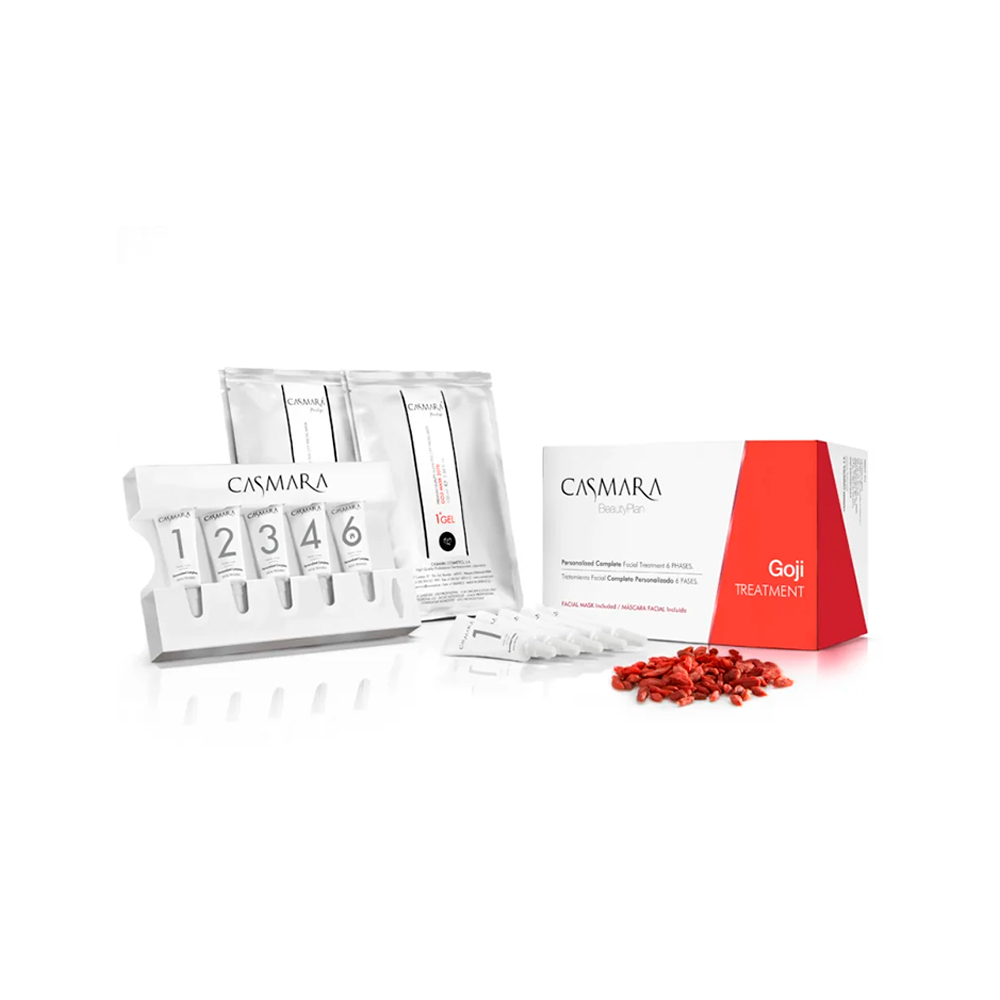 Casmara - Antioxidant Goji Treatment - trattamento viso equilibrante 6 Fasi