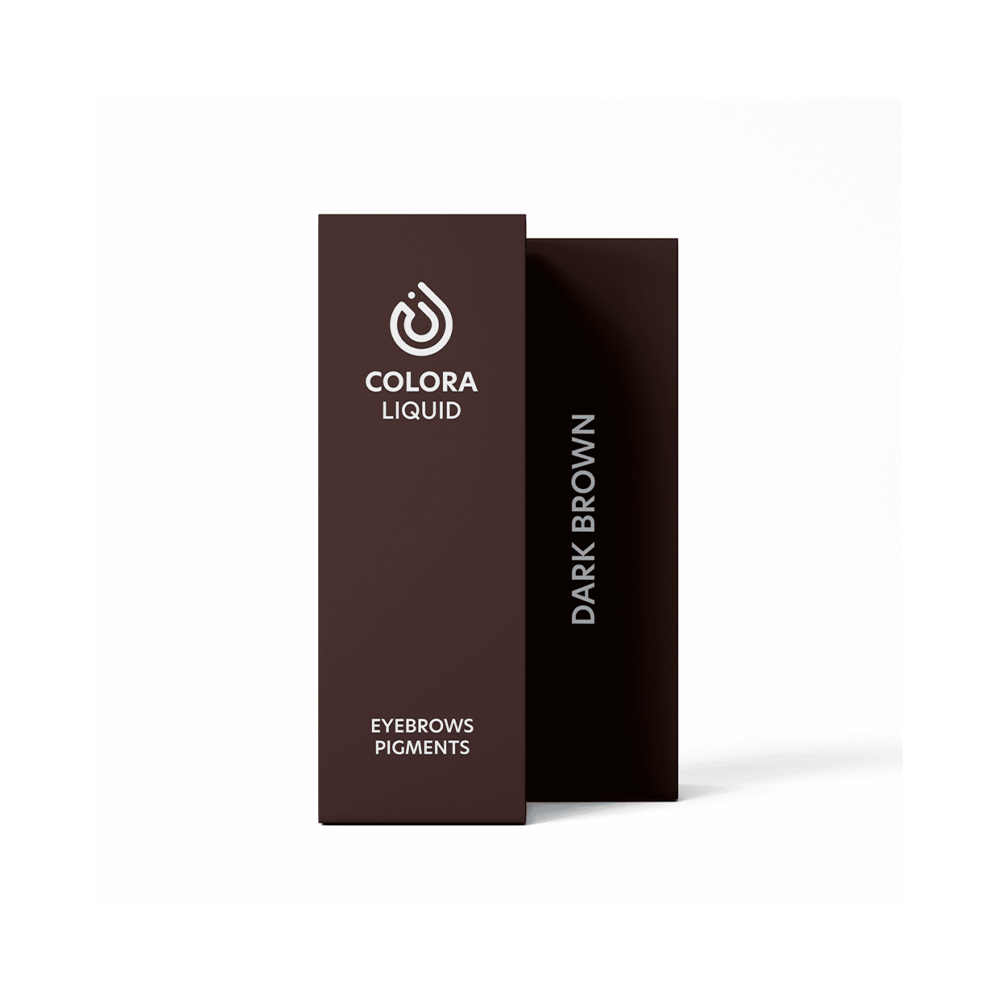 Colora Liquid Eyebrows Pigments Dark Brown 10 mL - marrone scuro