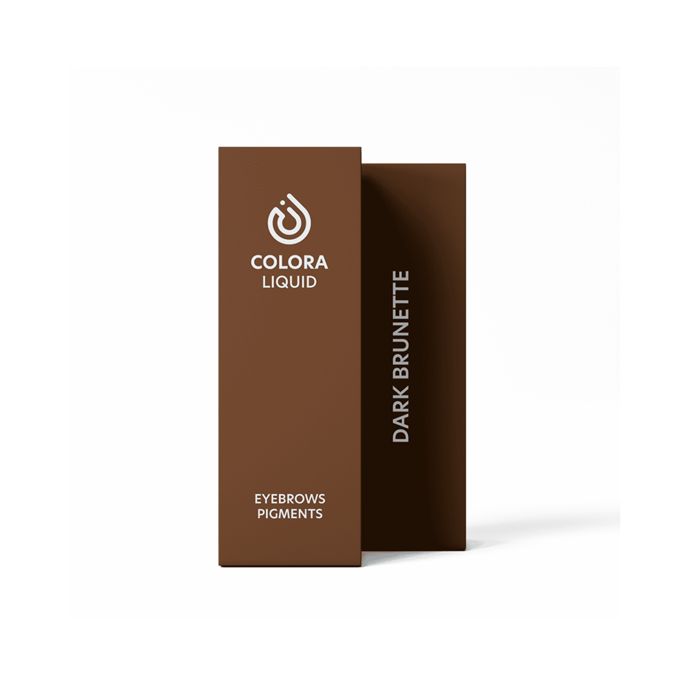 Colora Liquid Eyebrows Pigments Dark Brunette 10 mL - castano scuro
