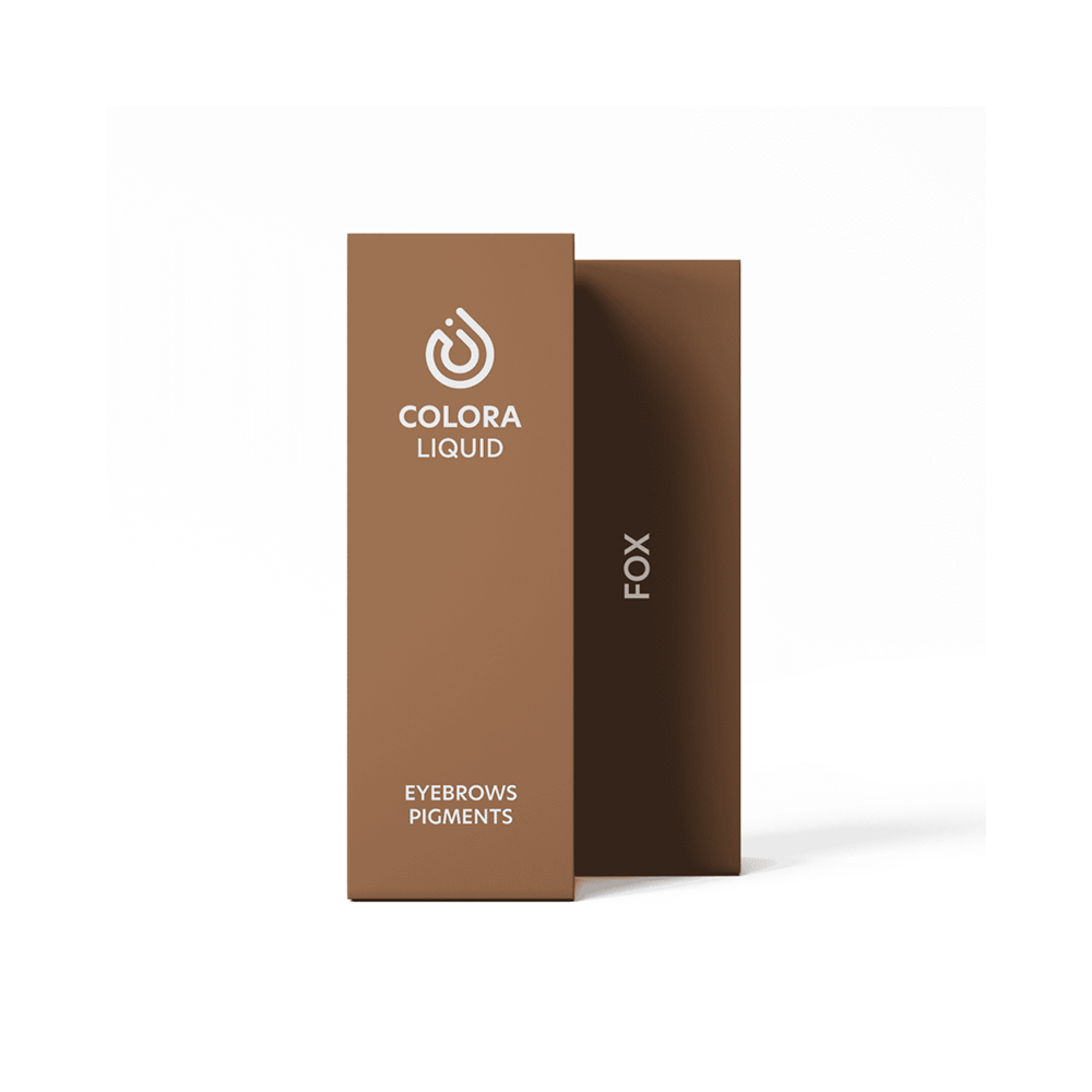 Colora Liquid Eyebrows Pigments Fox 10 mL - castano rosso
