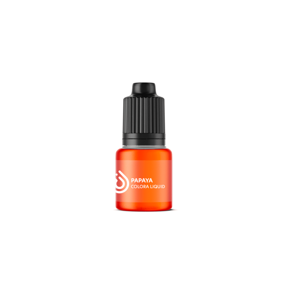 Colora Liquid Lip Pigments Papaya 2 mL - arancio vivo