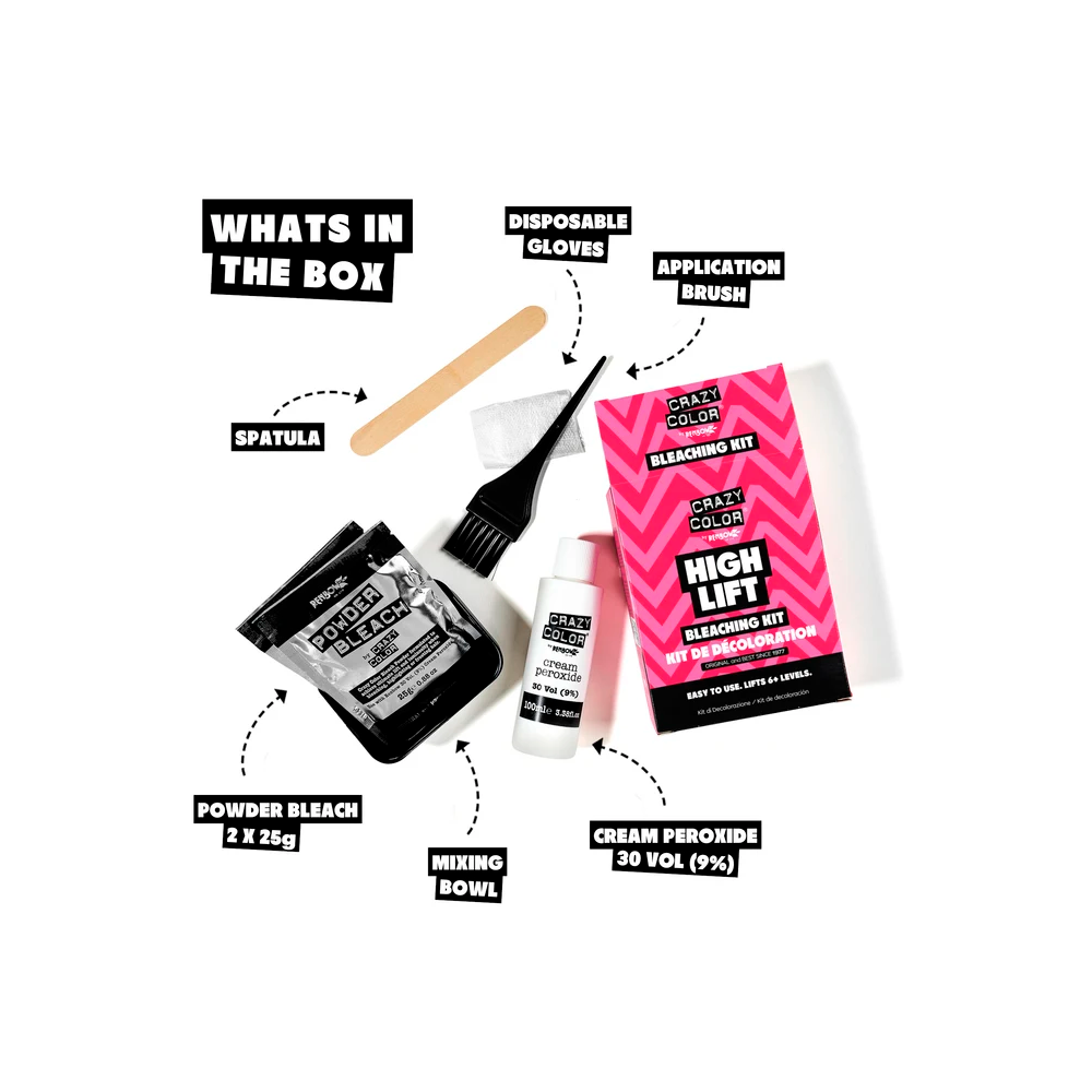 Crazy Color Bleaching Kit High Lift - kit decolorazione