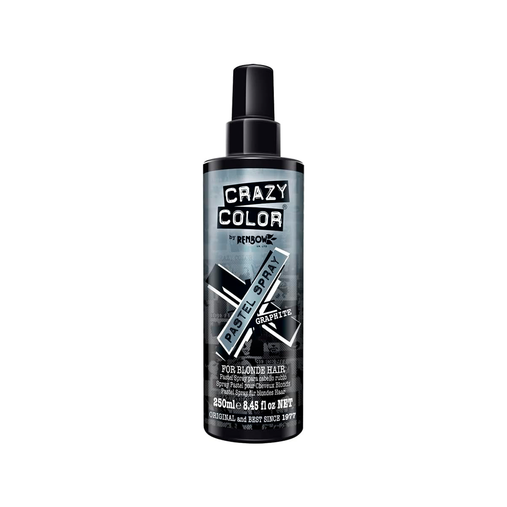 Crazy Color Pastel Spray Graphite 250 mL - tinta temporanea grafite