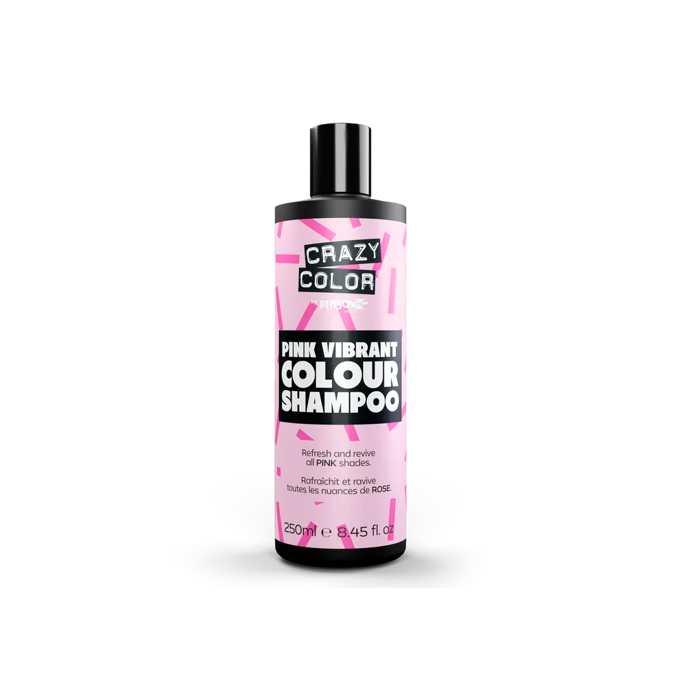 Crazy Color Pink Vibrant Colour Shampoo 250 mL - shampoo ravvivante rosa
