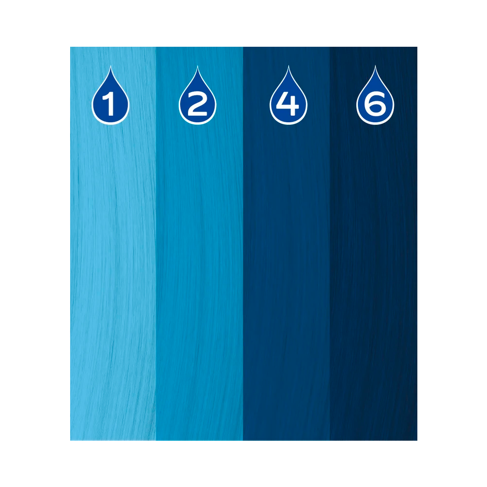 Crazy Color Power Pigments Blue 30 mL - pigmenti blu
