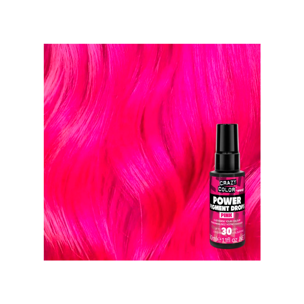 Crazy Color Power Pigments Pink 30 mL - pigmenti rosa