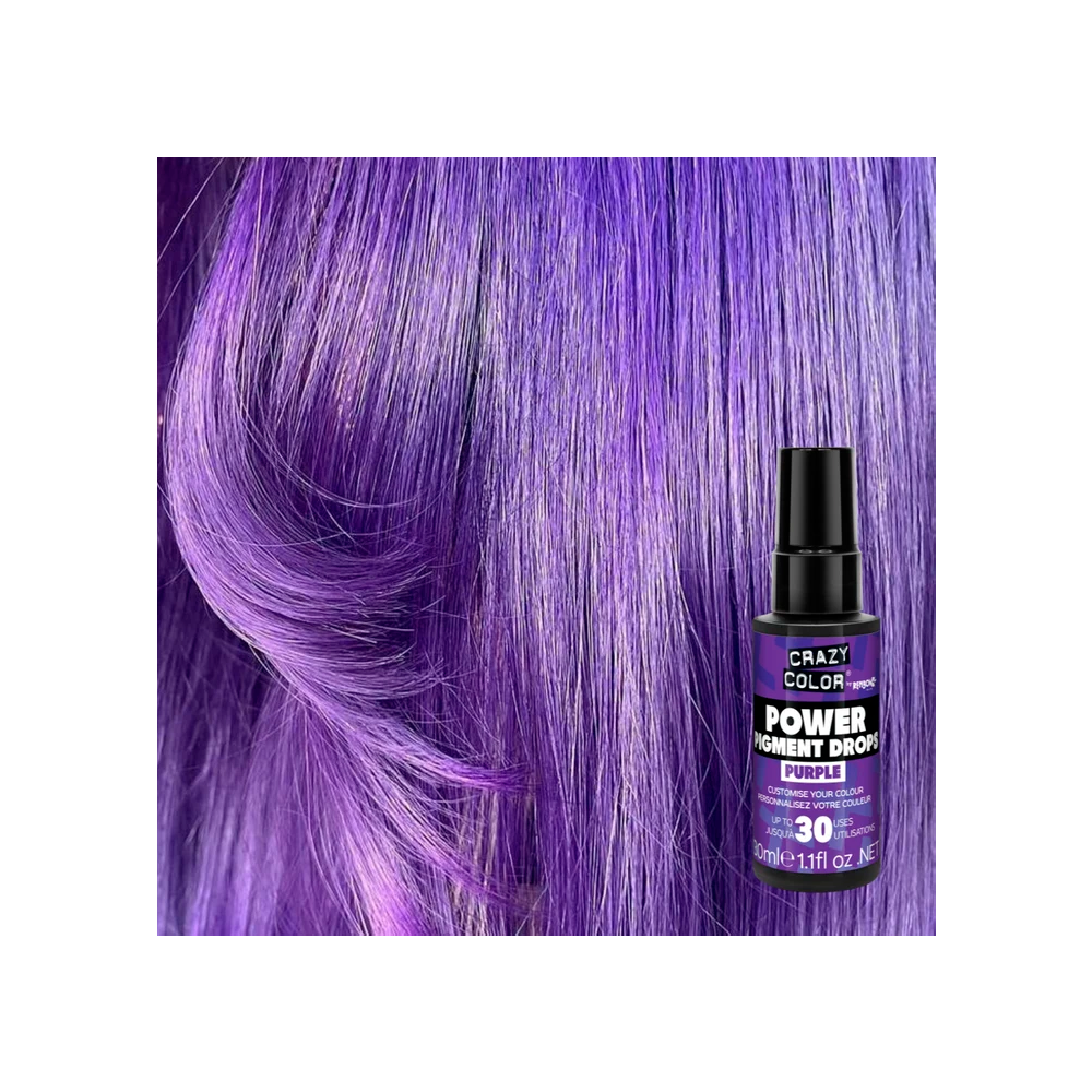 Crazy Color Power Pigments Purple 30 mL - pigmenti viola