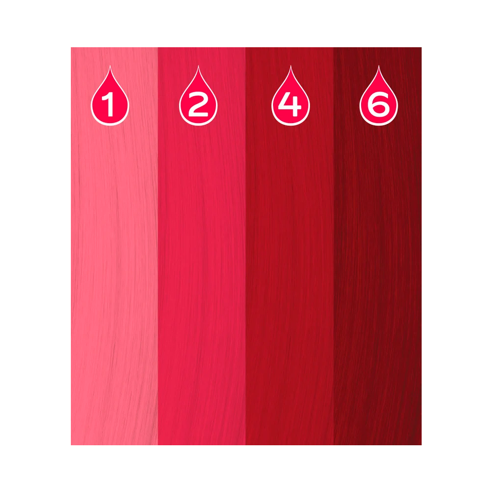 Crazy Color Power Pigments Red 30 mL - pigmenti rosso
