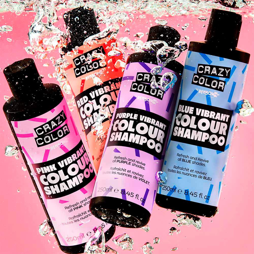 Crazy Color Red Vibrant Colour Shampoo 250 mL - shampoo ravvivante rosso