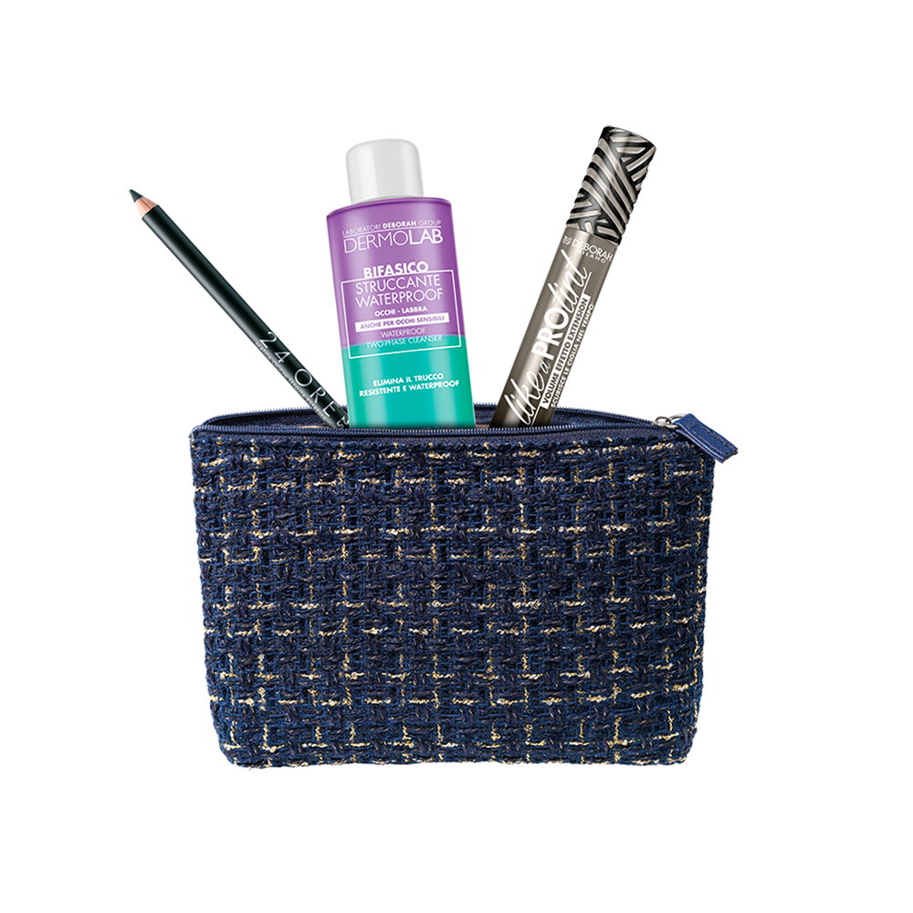 Deborah Milano - Pochette 04 - Mascara + Matita + Struccante Bifasico
