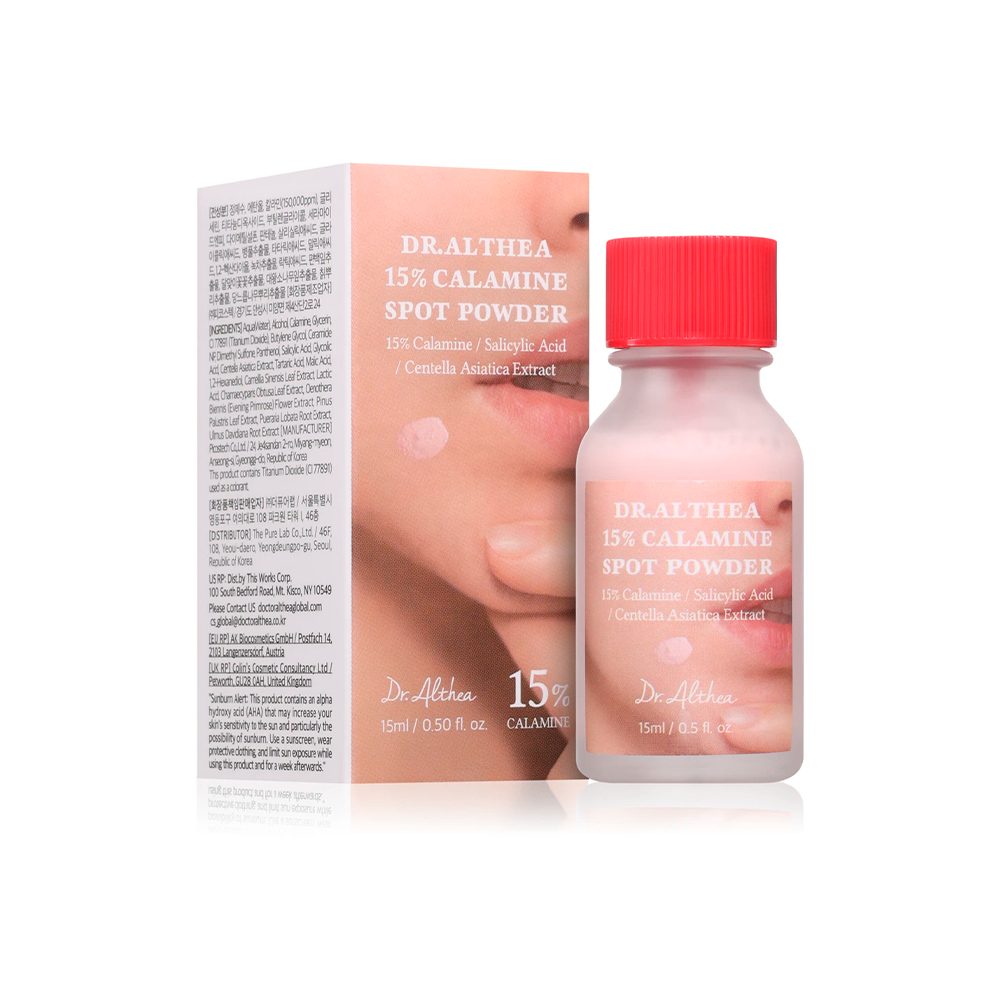 Dr. Althea 15% Calamine Spot Powder 15 mL - trattamento imperfezioni
