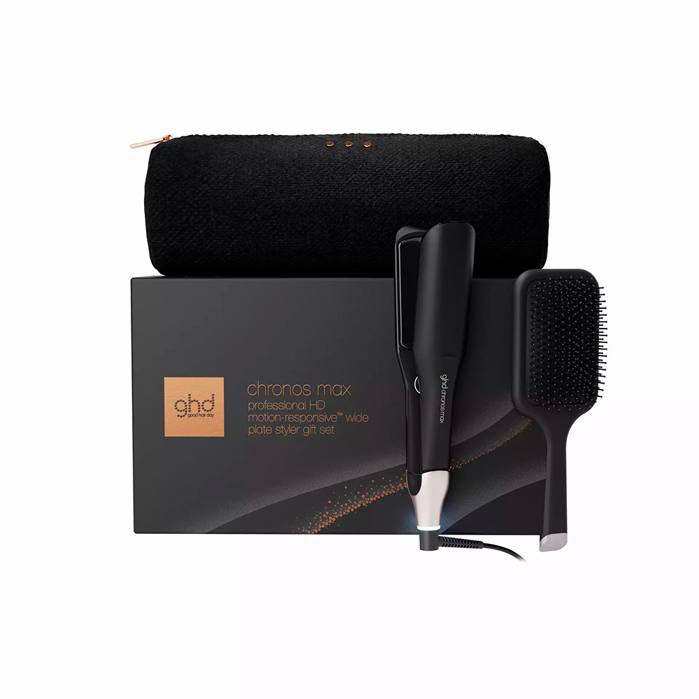 GHD Styler Chronos Max Gift Set - spazzola + piastra Chronos Max