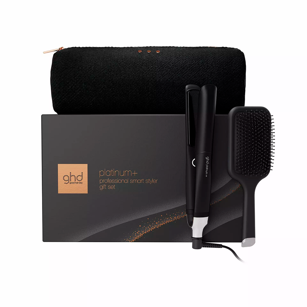 GHD Platinum+  Styler Gift Set - paddle brush + piastra Platinum+