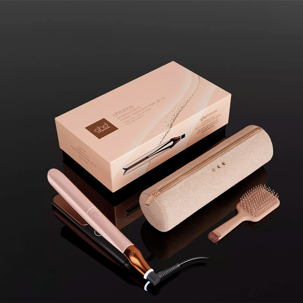 GHD Styler Chronos Gift Set mini brush + piastra Chronos
