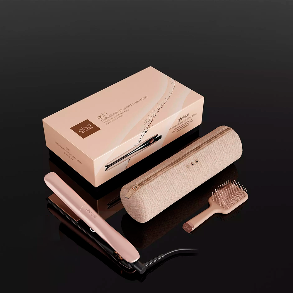 GHD Styler Gold Gift Set mini brush + piastra Gold