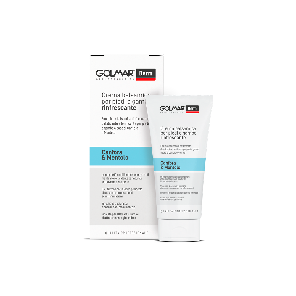 Golmar Crema Balsamica per Piedi e Gambe Rinfrescante 100 mL