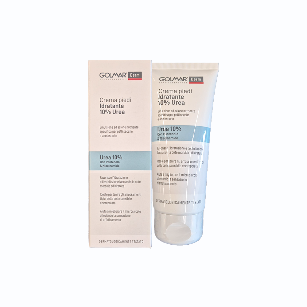 Golmar Crema Piedi Idratante 10% Urea 100 mL